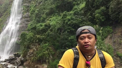 Bomod-ok Falls 스톡 동영상 142186169