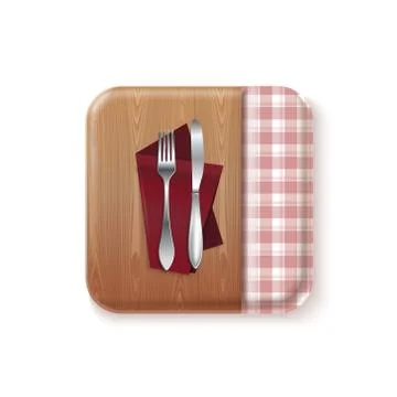 Bon appetit kitchen concept design vector icon Stock Illustration