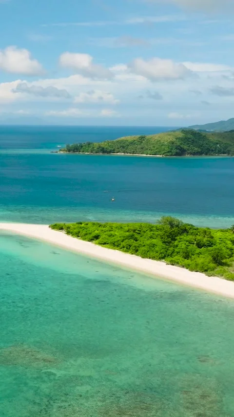 Bon Bon Beach in Romblon, Romblon. Philippines. Stock Footage 342684404