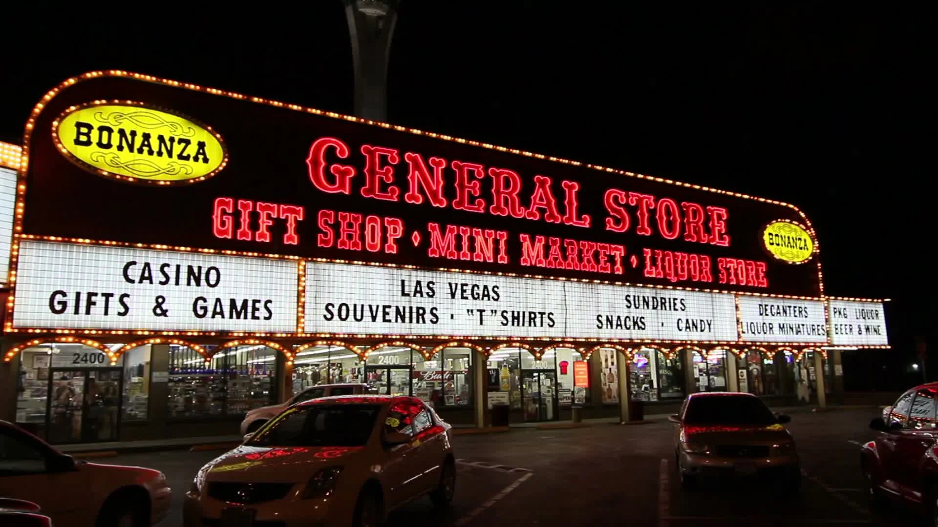 Bonanza General Store, Las Vegas | Stock Video | Pond5