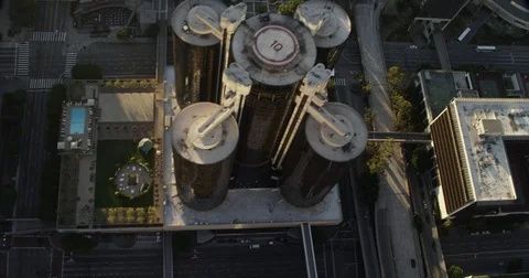 Bonaventure Hotel Stock Footage 77785210