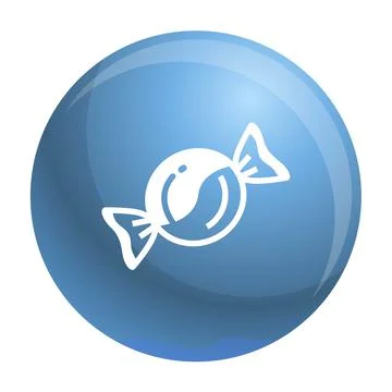 Bonbon icon, simple style Ilustração Stock