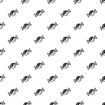 Bonbon pattern seamless Ilustração Stock