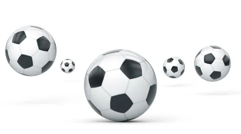 Boncing Soccerballs. Looping. Stock Footage 62787137