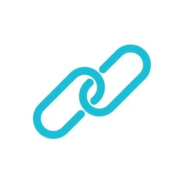 Bond, connection, link, chain icon. From blue icon set. Stock Illustration