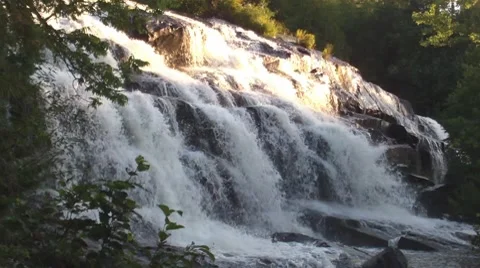 Bond Falls 06 Stock Footage 8660748