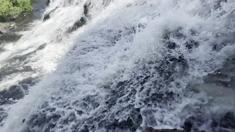 Bond Falls waterfall Stock Footage 157835050