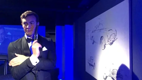 BOND IN MOTION EXHIBITION 27 Video stock 135188038