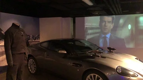 BOND IN MOTION EXHIBITION 45 Video stock 135188175