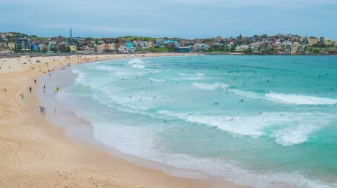 Bondi Beach, Australia Vídeo Stock 57142286