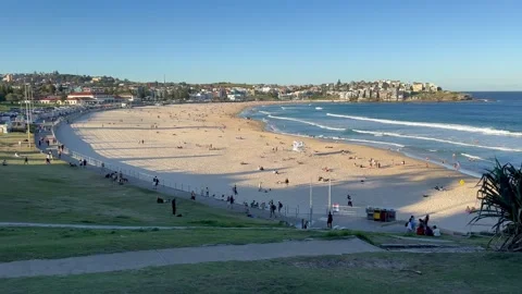 Bondi Beach in the evening Stock Footage 273469632