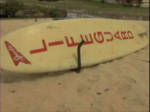Bondi Beach - Lifeguard Stock Footage 1200859