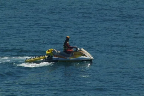 Bondi Beach Lifeguard SD NTSC Stock Footage 389736