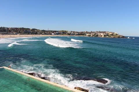 Bondi Beach in the Summer Foto stock
