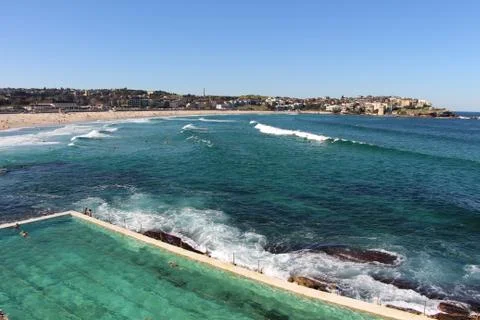 Bondi Beach in the Summer Stock-Fotos