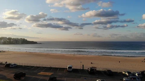 Bondi Beach Sunrise Stock Footage