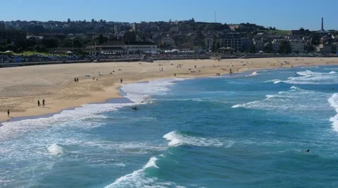 Bondi Beach, Sydney 4k Stock Footage 40292302