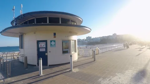 Bondi Beach sydney Stock Footage 120799675
