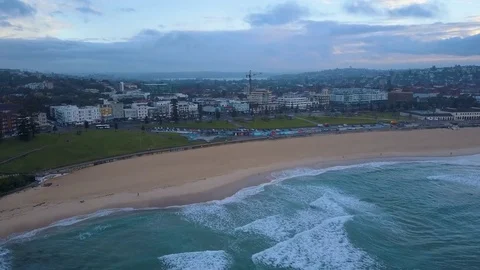 Bondi Beach Wave Stock Footage 77113874