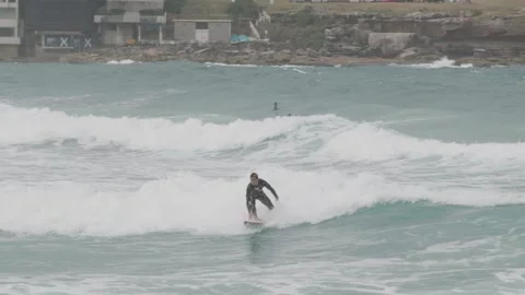 Bondi Surfer Stock Footage 199528047