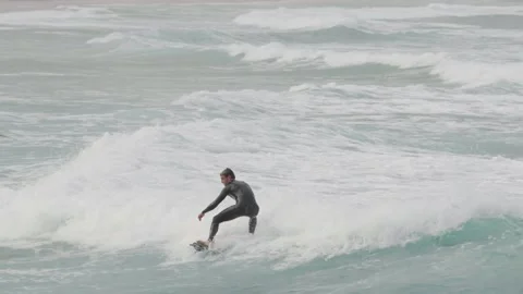 Bondi Surfer Stock Footage 199528056