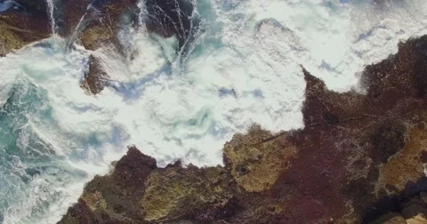 Bondi Waves - Drone Shot Stock Footage