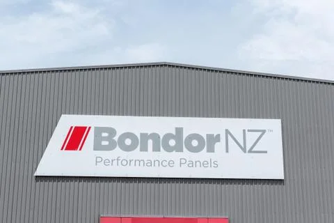 Bondor performance and structural insulated panels manufacturer Stock Photos