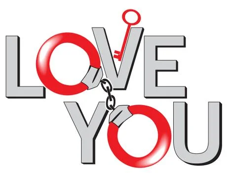 The bonds of love. Vector illustration Stock Illustration