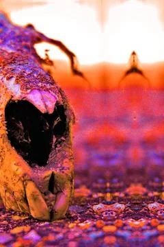 Bone Art Stock Photos