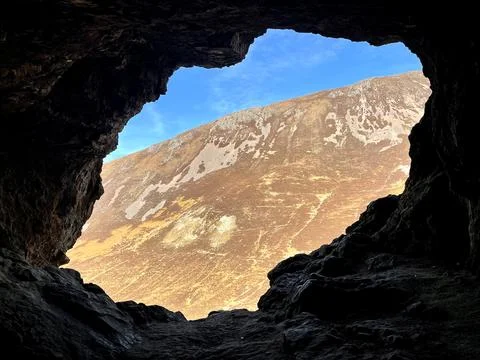 Bone cave Stock Photos