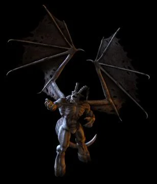 Bone Demon Stock Illustration