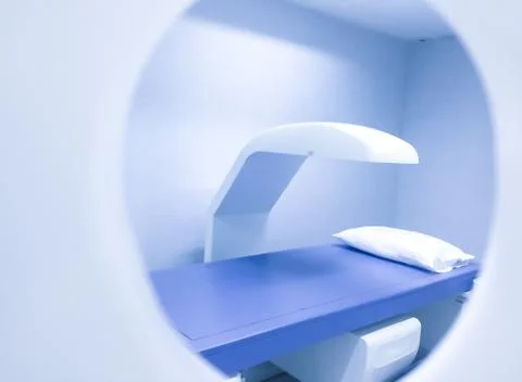 Bone Density Machines on white background. Stock Photos