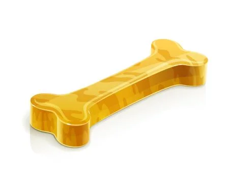 Bone for dog Stock Illustration