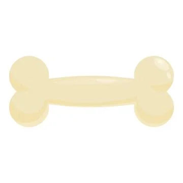 Bone gameplay icon cartoon vector. Game menu Stock Illustration