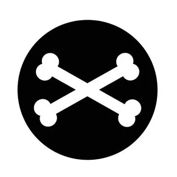 Bone icon Stock Illustration