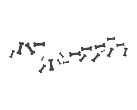 Bone icon Vector illustration Stock Illustration