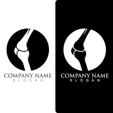 Bone logo vector template vector Illustrazione stock
