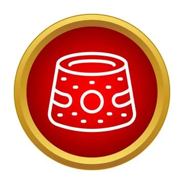 Bone marrow cells icon representing human health Stock Illustration