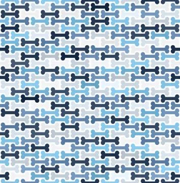 Bone pattern. Seamless vector Stock Illustration
