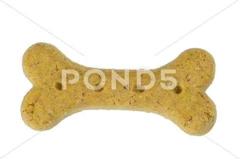 Bone shaped dog treat Stock Photos