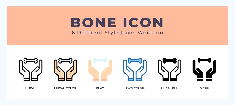 Bone symbol. logo. icon vector illustration. 스톡 일러스트