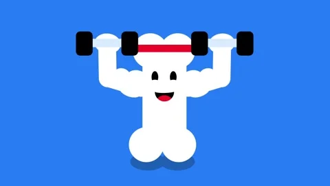 Bone Workout Stock Footage 335630646