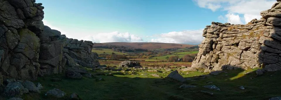 Bonehill Rocks Stock Photos
