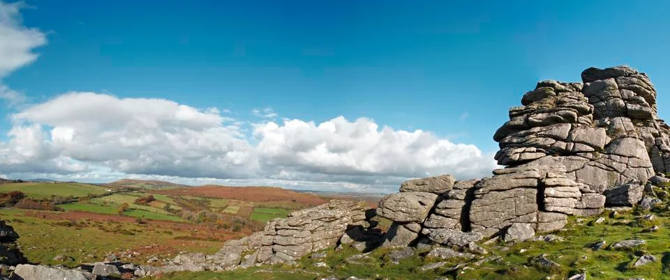 Bonehill Rocks Stock Photos