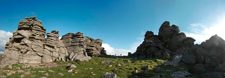 Bonehill Rocks Stock Photos