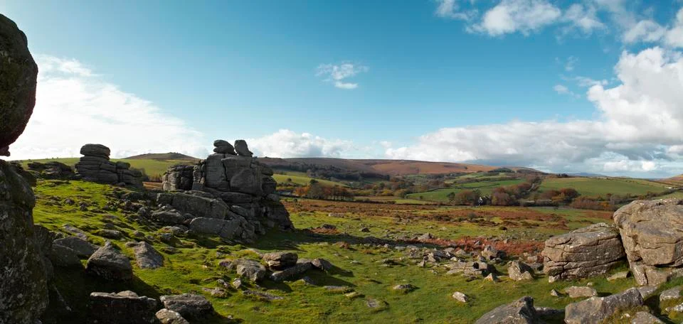 Bonehill Rocks Stock Photos
