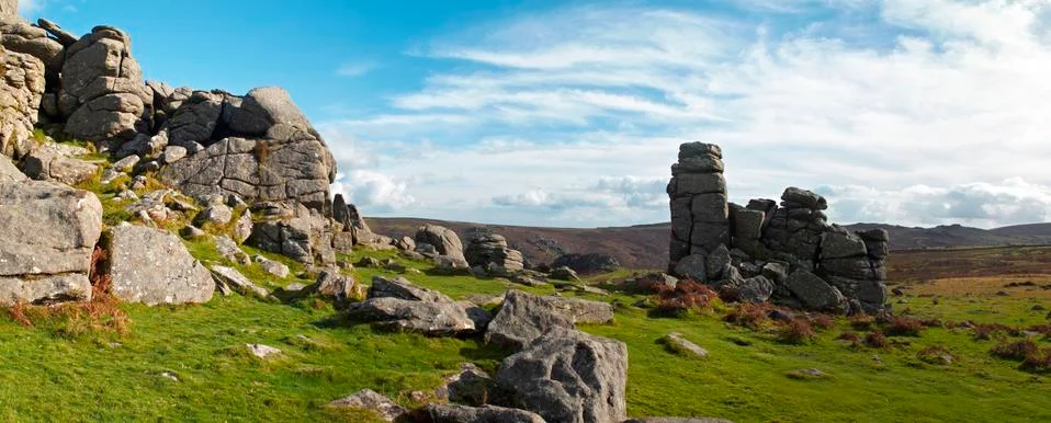 Bonehill Rocks Stock Photos
