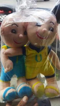 Boneka U&amp;I 스톡 사진