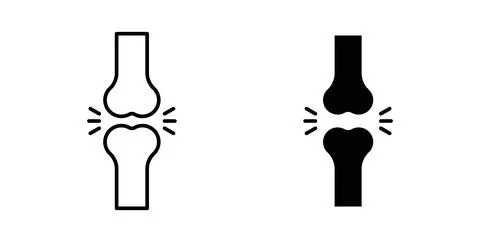 Bones icon vector art Illustrations Stock Illustration