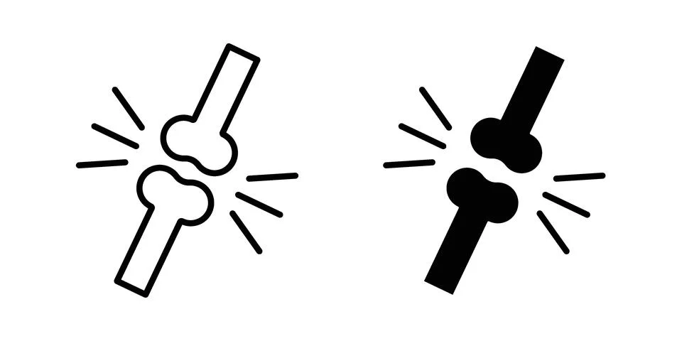 Bones icon vector design illustrations Stock Illustration